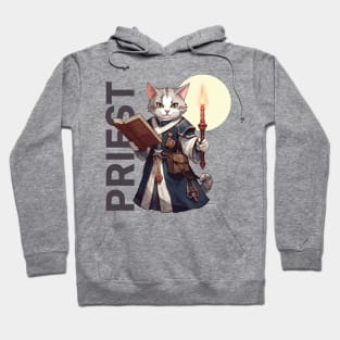 The Support Priest Cat Hoodie